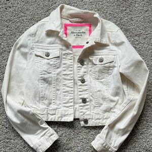 Kids Abercrombie and Fitch Jean jacket Size small